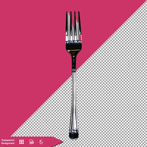Een foto van een vork met een roze achtergrond met een wit en zwart en wit patroon