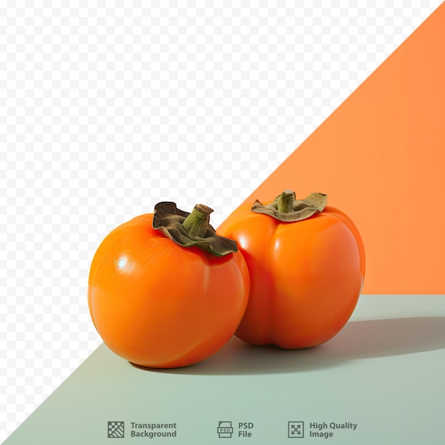 PSD een foto van tomaten met een oranje achtergrond en een oranje agtergrond.
