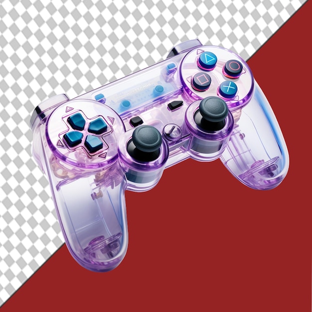 PSD een game controller gamepad met een transparante achtergrond