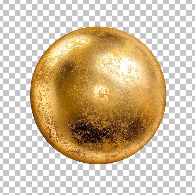 PSD een gouden bal met het woord goud erop