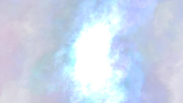 een heldere witte wolk in de lucht