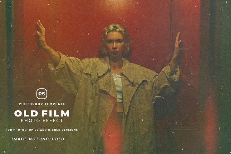 PSD een hoes voor een filmfilm genaamd de filmfilm.
