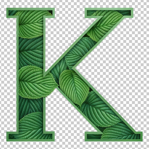 Een hoogwaardige afbeelding van de letter K in een vetgedrukte varsitystyle lettertype