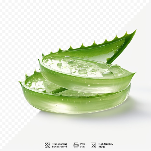 PSD een in tweeën gesneden komkommer zit op een transparant oppervlak.