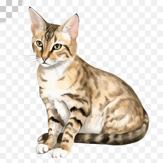 PSD een kat die op een tafel zit - cat png download