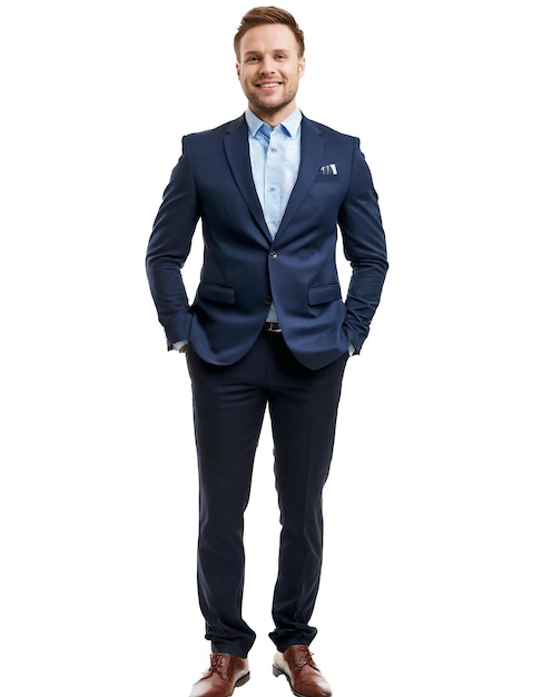 Een man in een pak met een shirt waarop staat: "Hij is een shirt".