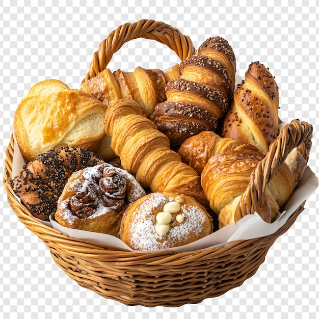 Een mand vol heerlijk brood