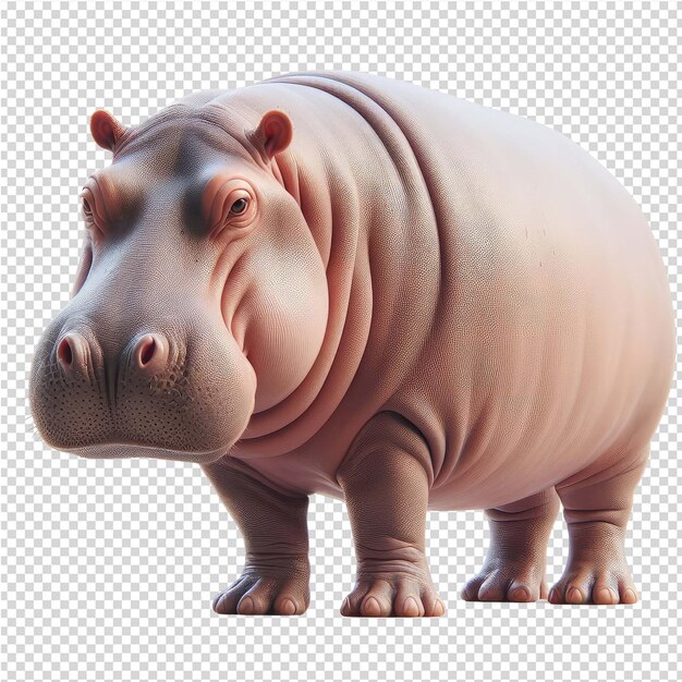 PSD een neushoorn figuur wordt getoond in deze afbeelding