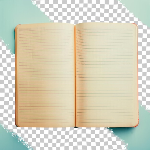 PSD een open boek met een blauwe achtergrond en een wit en zwart geruite patroon