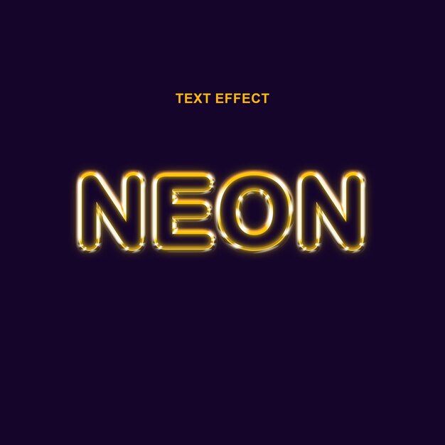een poster voor een neon scherm met de woorden gloeien in het donker