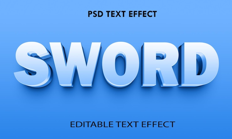 PSD een poster voor goud wordt weergegeven op een blauwe achtergrond