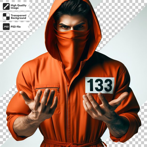 PSD een poster voor het nummer 13 toont een man die een hoodie draagt.