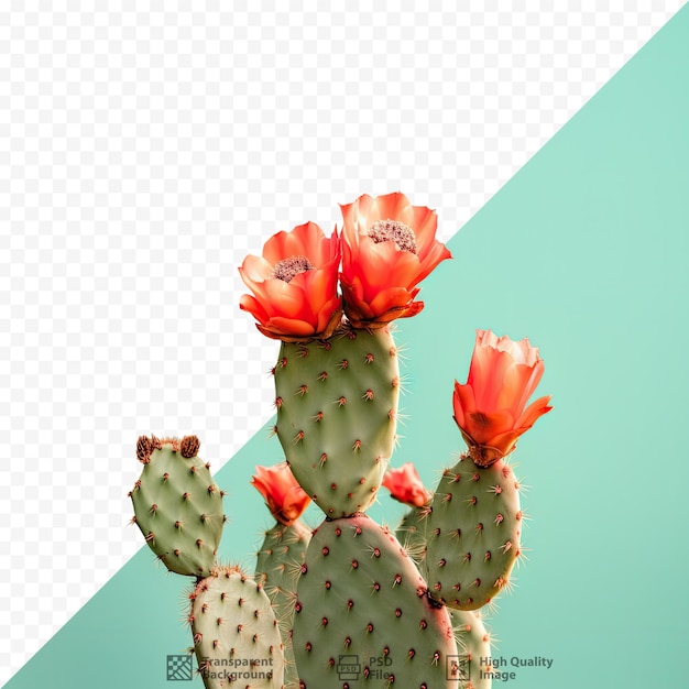 PSD een prachtige grote opuntia cactus