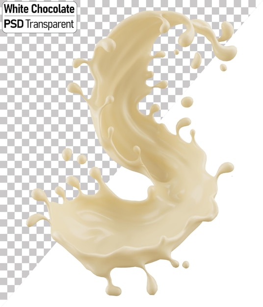 Een scheutje vloeistof met het woord fsl erop