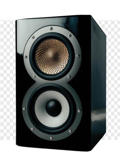 PSD een speaker met een speaker erop die zegt quot speaker quot