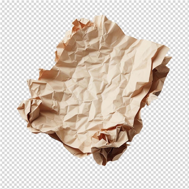 PSD een stuk papier is gescheurd van een papier