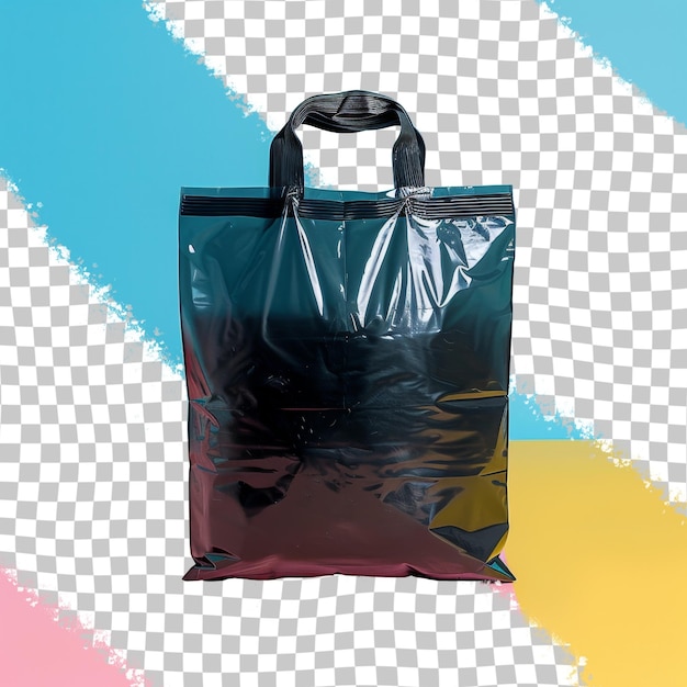 PSD een tas met een plastic zak erop