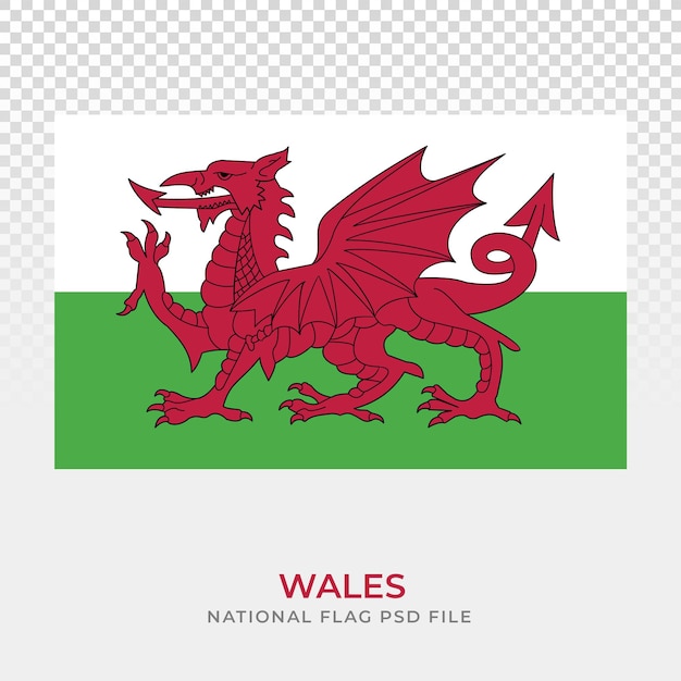 Een vlag van wales