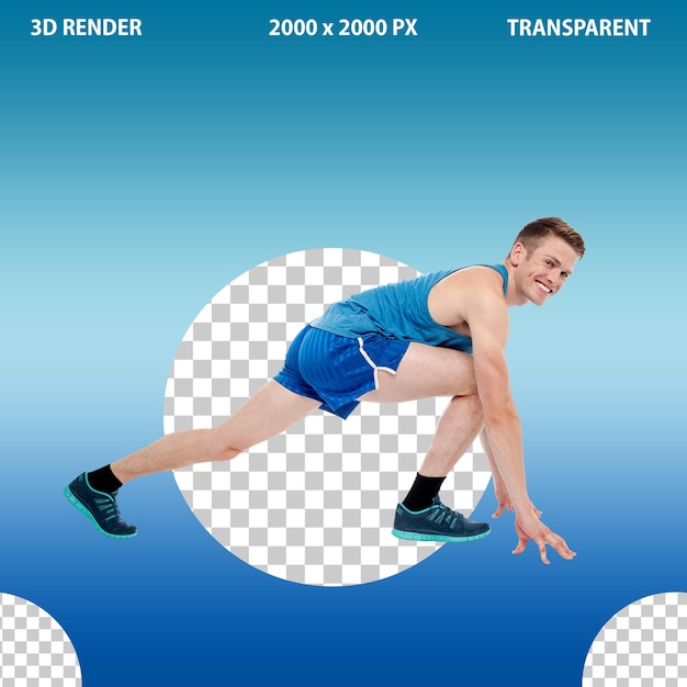 Een vrouw die in de sportschool oefent en op dieet gaat.