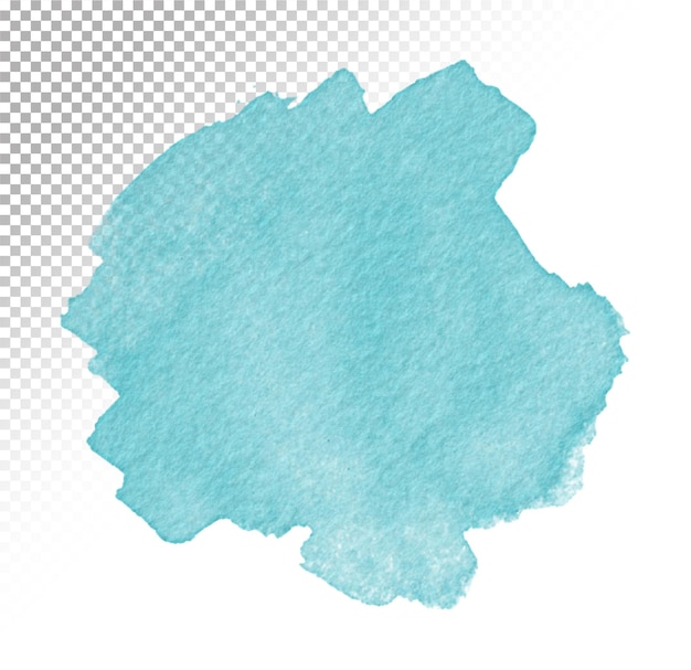 Een waterverfachtergrond met een blauwe vlek.