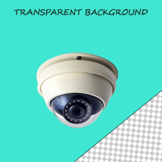 PSD een witte beveiligingscamera cctv securtiy camera