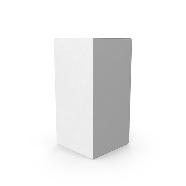een witte doos met een witte doos erop