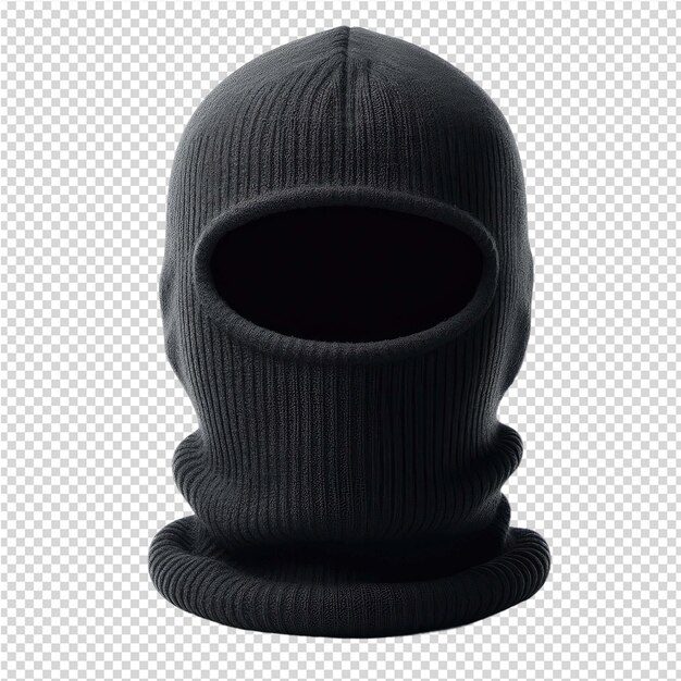 PSD een zwart masker met een gat in het midden