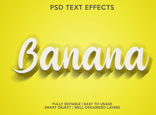 Efekt Banana Text