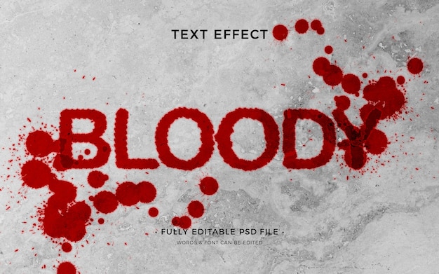 PSD efekt krwi