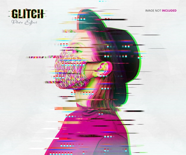 Efekt Photoshop Glitch Grain