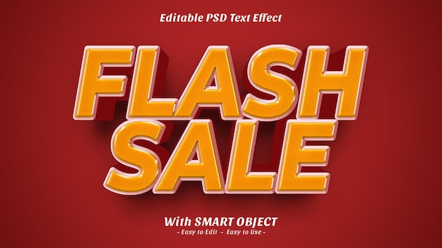 Efekt Stylu Tekstu Wyprzedaży Flash