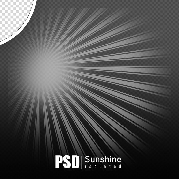 PSD efekt światła wschodu słońca