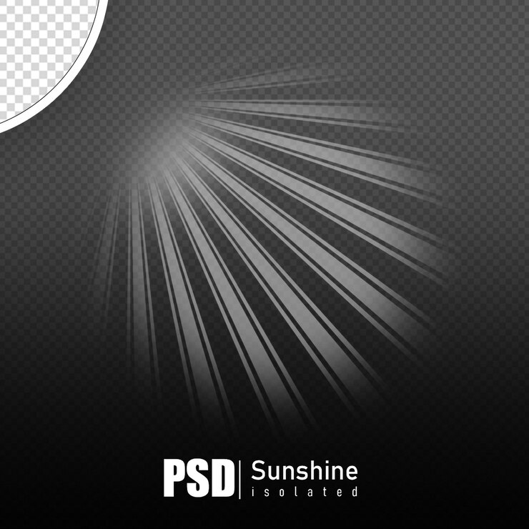 PSD efekt światła wschodu słońca