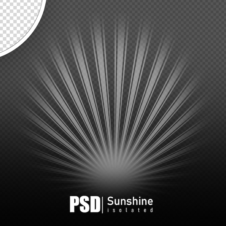 PSD efekt światła wschodu słońca