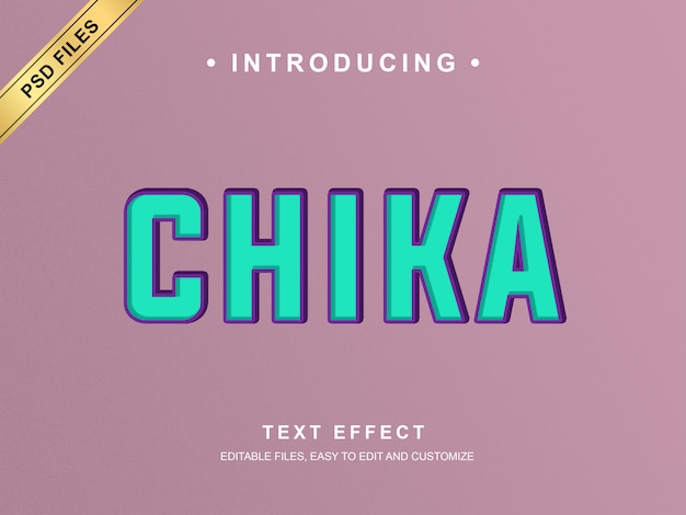 Efekt Tekstowy Chika