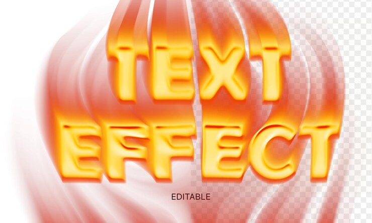 PSD efekt tekstowy edytowalny photoshop efekt psd tytuł w stylu 3d
