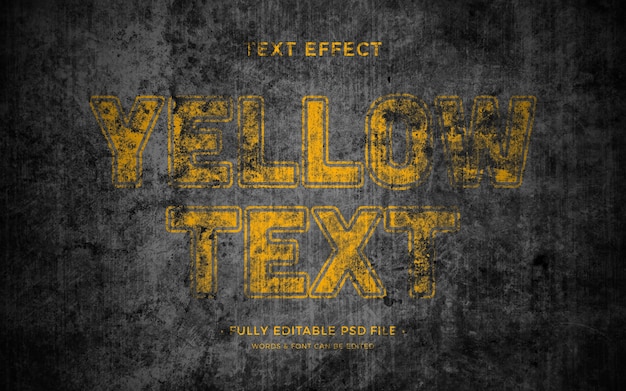 Efekt tekstowy grunge