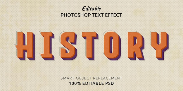 Efekt Tekstowy Programu Photoshop W Historii