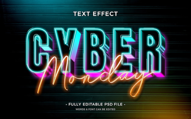 Efekt tekstowy w cyberponiedziałek