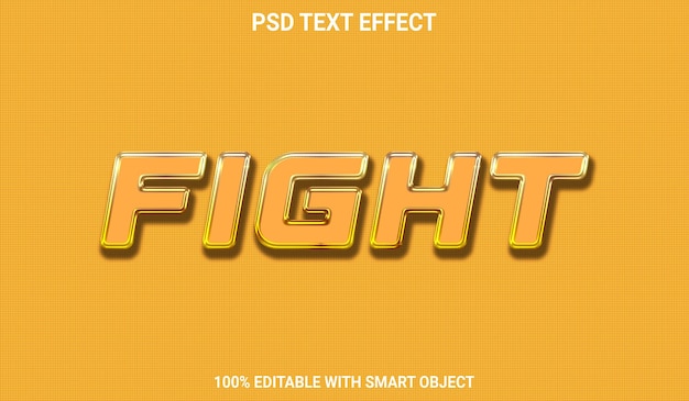 Efekt Tekstowy Walki Psd