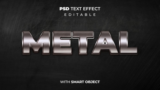 Efekt Tekstu Metalicznego