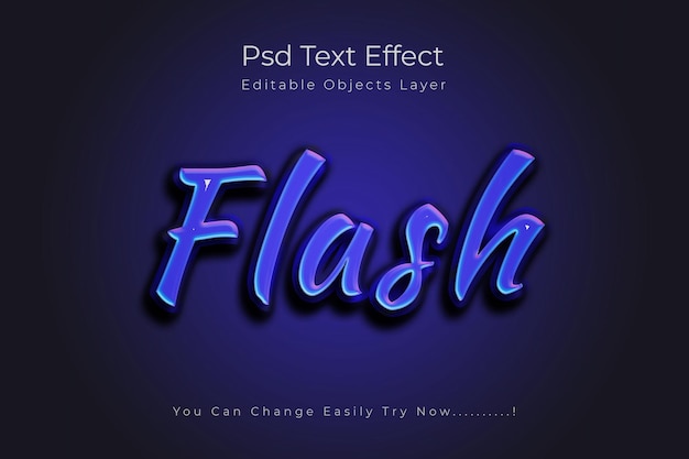 Efekty Tekstowe Flash Psd