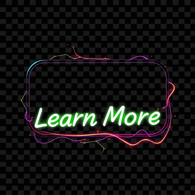 effect learn more text in angular neon font button wrapped in neon electric wires neon sparks and
