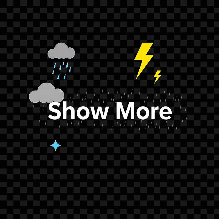 PSD 天気パターンスタイル ダイナミックな天気アニメーション 雨や雲のような装飾