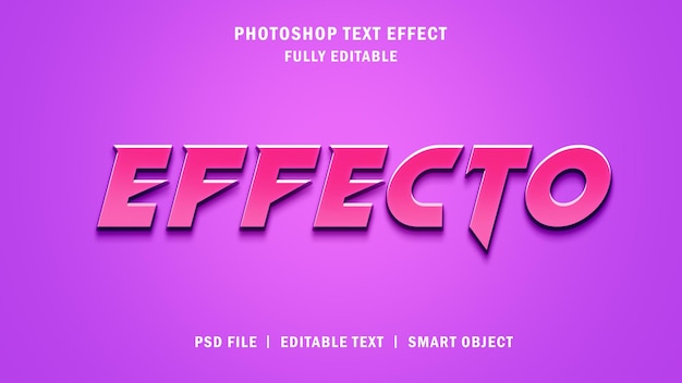 Effecto text effect