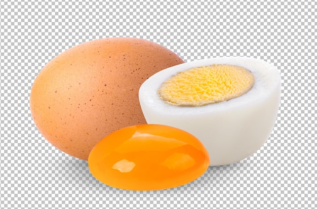 Egg isolated on alpha layer