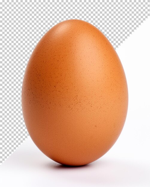 PSD egg isolated on transparent background