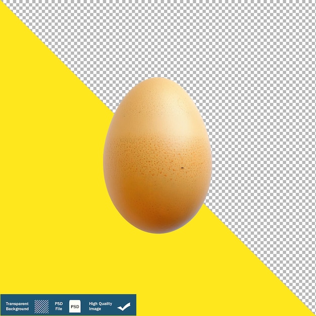 Egg mini size white background transparent background png psd