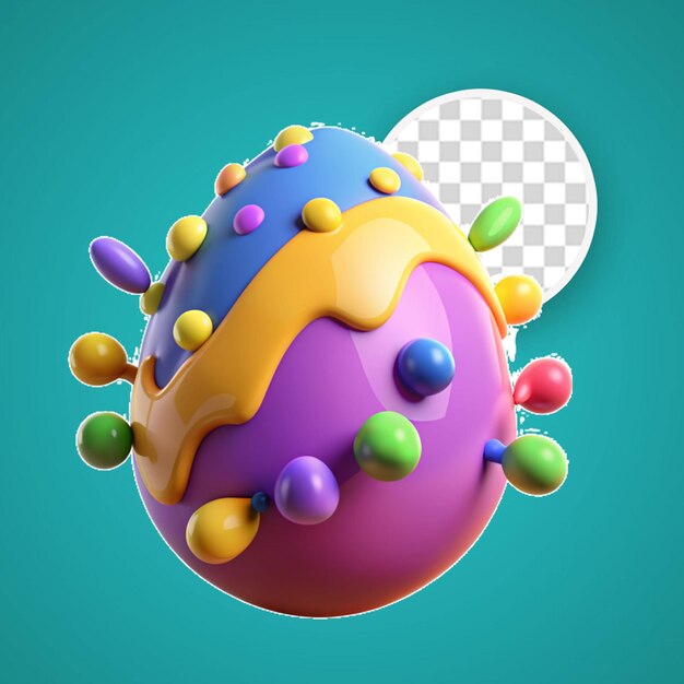 PSD egg png illustration