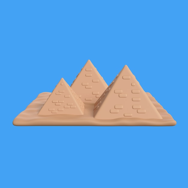 PSD egypt pyramids icon